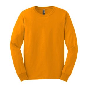 Gildan 2400 - L / S T-Shirt Seguridad de Orange
