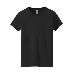 Gildan 5000L - Missy Fit T-shirt for Women Negro