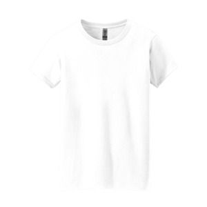 Gildan 5000L - Missy Fit T-shirt for Women Blanca