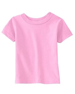 Rabbit Skins 3401 - Infant 5.5 oz. Short-Sleeve Jersey T-Shirt Rosa