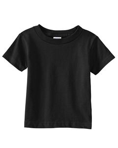 Rabbit Skins 3401 - Infant 5.5 oz. Short-Sleeve Jersey T-Shirt Negro