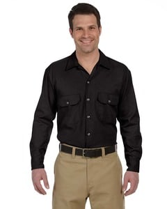 Dickies 574 - Men's 5.25 oz. Long-Sleeve Work Shirt Negro