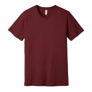 Bella+Canvas 3001C - Unisex  Jersey Short-Sleeve T-Shirt Granate