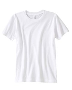Bella+Canvas 3001Y - Youth Jersey Short-Sleeve T-Shirt Blanca