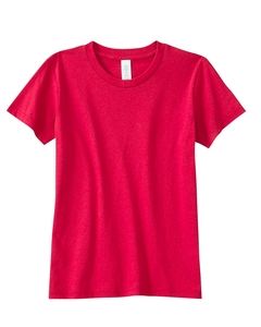 Bella+Canvas 3001Y - Youth Jersey Short-Sleeve T-Shirt Roja