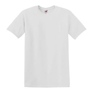 Fruit of the Loom 3931 - 5 oz., 100% Heavy Cotton HD® T-Shirt Blanca