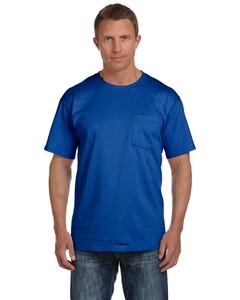 Fruit of the Loom 3931P - 5 oz., 100% Cotton HD Pocket TEE Real