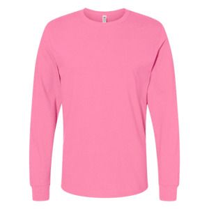 Fruit of the Loom 4930 - 5 oz., 100% Heavy Cotton HD® Long-Sleeve T-Shirt Azalea