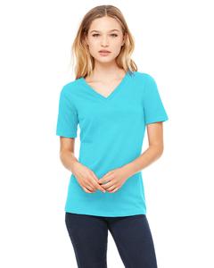 Bella+Canvas 6405 - Missy Jersey Short-Sleeve V-Neck T-Shirt Turquesa
