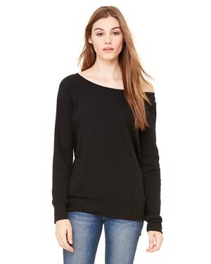 Bella+Canvas 7501 - Ladies Sponge Fleece Wide Neck Sweatshirt