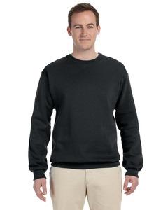 Fruit of the Loom 82300 - 12 oz. Supercotton™ 70/30 Fleece Crew Negro