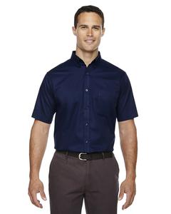 Ash City Core 365 88194T - Optimum Core 365™ Men's Short Sleeve Twill Shirts Clásico Armada