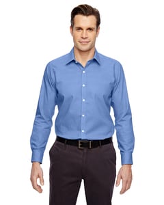 Ash City North End 88690 - Precise Mens Wrinkle Free 2-Ply 80’S Cotton Dobby Taped Shirt