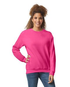 Gildan G180 - Heavy Blend™ 8 oz., 50/50 Fleece Crew (18000) Heliconia