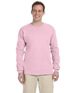 Gildan G240 - Ultra Cotton® 6 oz. Long-Sleeve T-Shirt (2400) Luz de color rosa