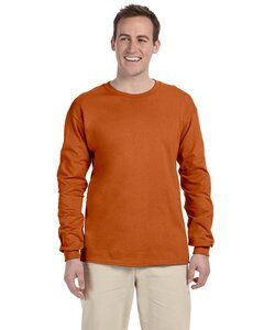 Gildan G240 - Ultra Cotton® 6 oz. Long-Sleeve T-Shirt (2400) Texas Naranja