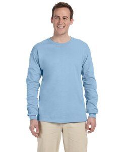 Gildan G240 - Ultra Cotton® 6 oz. Long-Sleeve T-Shirt (2400) La luz azul