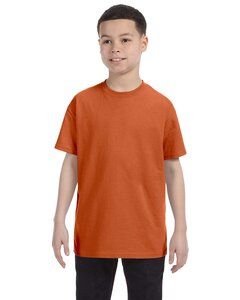 Gildan G500B - Heavy Cotton™ Youth 5.3 oz. T-Shirt (5000B) Texas Naranja