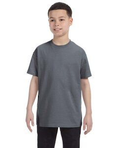 Gildan G500B - Heavy Cotton™ Youth 5.3 oz. T-Shirt (5000B) Charcoal