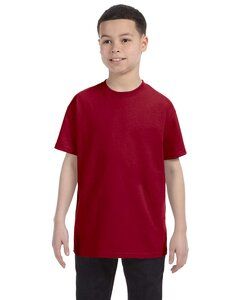 Gildan G500B - Heavy Cotton™ Youth 5.3 oz. T-Shirt (5000B) Cardenal rojo
