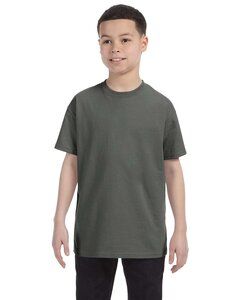 Gildan G500B - Heavy Cotton™ Youth 5.3 oz. T-Shirt (5000B) Verde Militar
