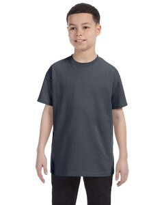 Gildan G500B - Heavy Cotton™ Youth 5.3 oz. T-Shirt (5000B) Oscuro Heather