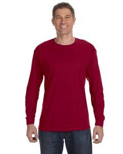 Gildan G540 - Heavy Cotton™ 5.3 oz., Long-Sleeve T-Shirt Cardenal rojo