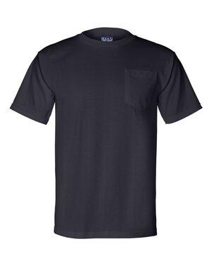 Bayside 3015 - Union-Made Short Sleeve T-Shirt with a Pocket