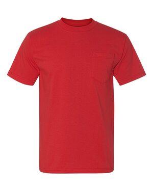 Bayside 3015 - Union-Made Short Sleeve T-Shirt with a Pocket