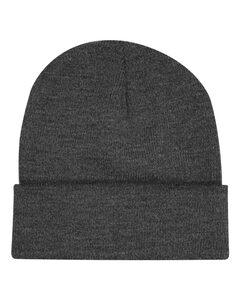 Bayside 3825 - USA-Made 12 Inch Knit Beanie with Cuff