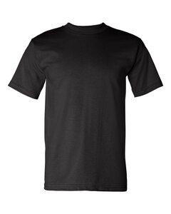 Bayside 5100 - USA-Made Short Sleeve T-Shirt Negro