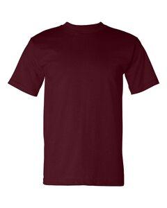Bayside 5100 - USA-Made Short Sleeve T-Shirt Borgoña