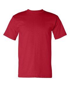 Bayside 5100 - USA-Made Short Sleeve T-Shirt Roja