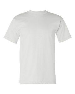 Bayside 5100 - USA-Made Short Sleeve T-Shirt Blanca