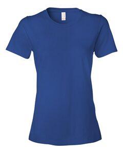 Anvil 880 - Remera ajustada a la moda para mujer  Royal Blue