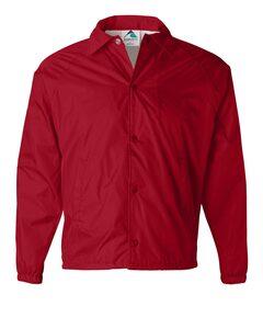 Augusta Sportswear 3100 - Chaqueta de entrenador de nylon / forrada Roja