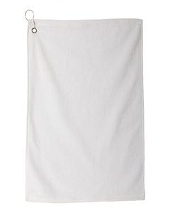 Carmel Towel Company C1518MGH - Microfiber Golf Towel Blanca