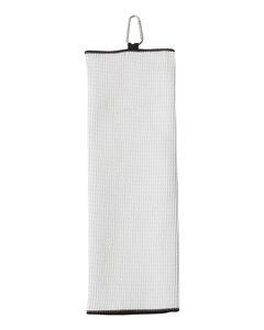 Carmel Towel Company C1717MTC - Fairway Golf Towel Blanca