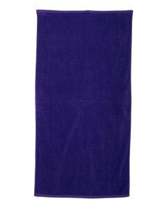 Carmel Towel Company C3060 - Velour Beach Towel Púrpura