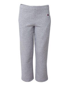 Champion P890 - Eco Youth Open Bottom Sweatpants with Pockets Luz del Acero