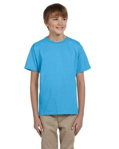 Fruit of the Loom 3930BR - Youth Heavy Cotton HD™ T-Shirt Aquatic Blue
