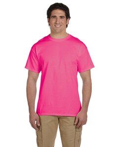 Fruit of the Loom 3930R - Heavy Cotton HD™ T-Shirt Retro Heather Pink
