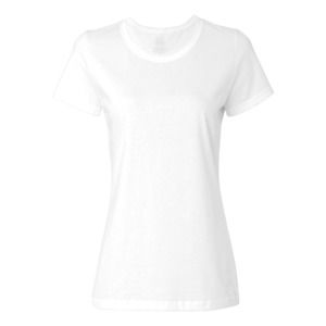 Fruit of the Loom L3930R - Ladies' Heavy Cotton HD™ Short Sleeve T-Shirt Blanca