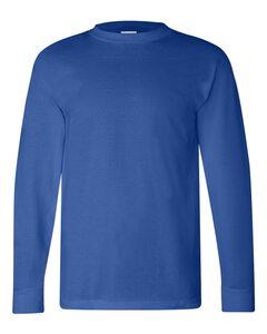 Bayside 6100 - USA-Made Long Sleeve T-Shirt Royal Blue