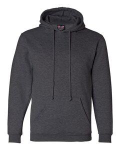 Bayside 960 - USA-Made Hooded Sweatshirt Carbón de leña Heather