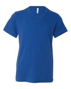 Bella+Canvas 3001Y - Remera para niños manga corta de cuello redondo Jersey  True Royal