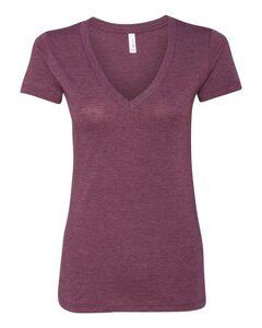 Bella+Canvas 8435 - Ladies Triblend Deep V-Neck T-Shirt