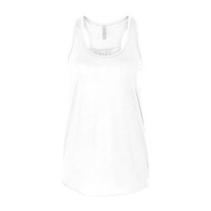 Bella+Canvas 8800 - Musculosa Flowy Racerback  White Marble