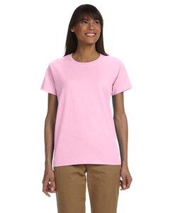 Gildan 2000L - Remera Ultra Cotton® de mujer Luz de color rosa