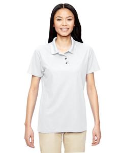 Gildan 45800L - Ladies' Performance Double Pique Sport Shirt Blanca